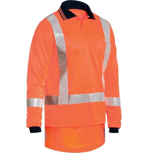 Picture of Bisley, Taped Ttmc Hi Vis Polo with Underarm Ventilation